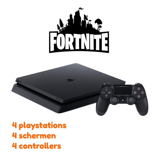 Playstation setup Fortnite ( 4 players )