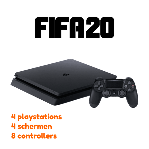 Playstation setup FIFA ( 4 - 8 players )