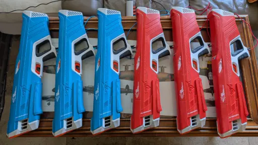 6 Spyra Waterguns